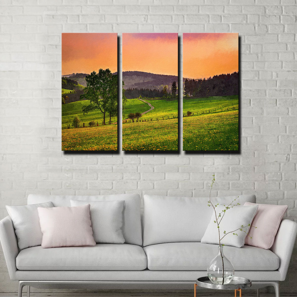 Evening Pasture Wall Art