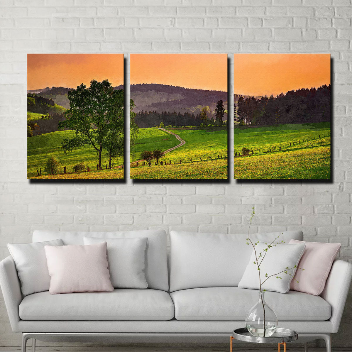 Evening Pasture Wall Art