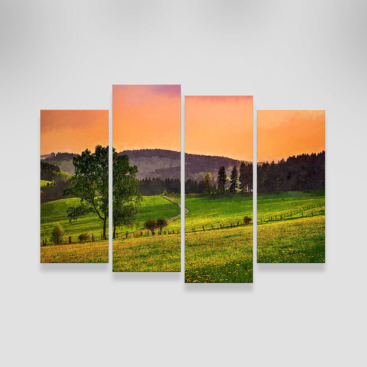 Evening Pasture Wall Art