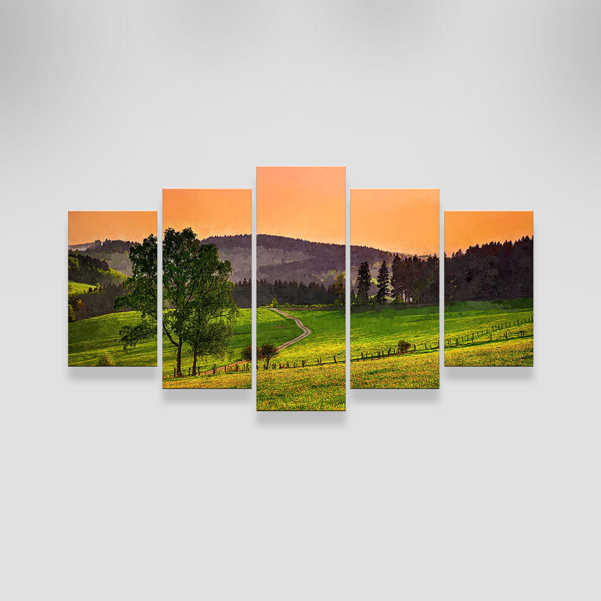 Evening Pasture Wall Art
