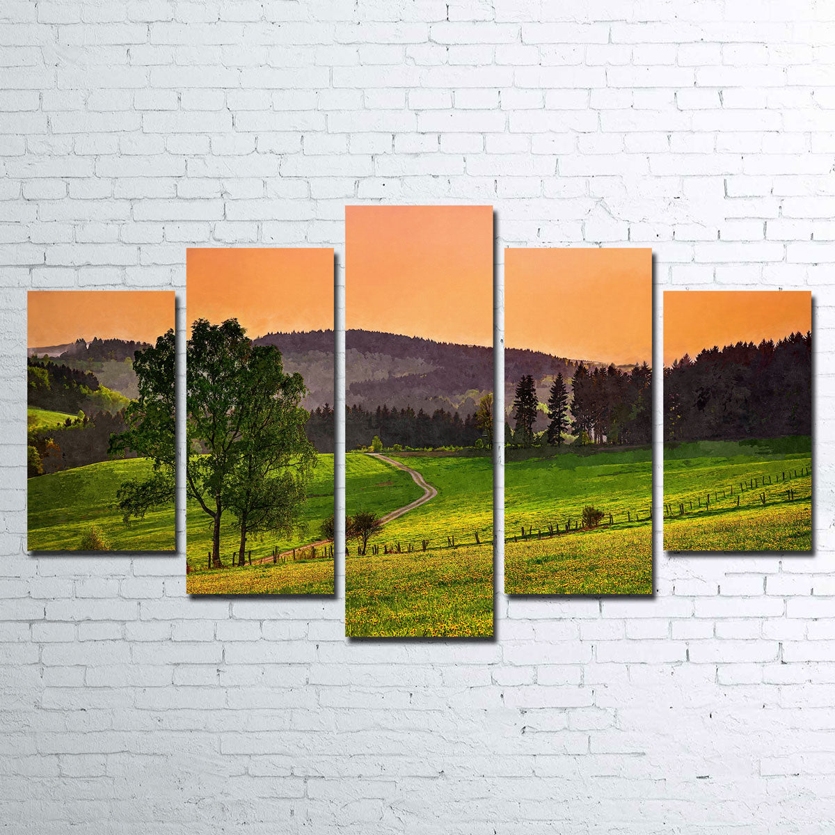 Evening Pasture Wall Art