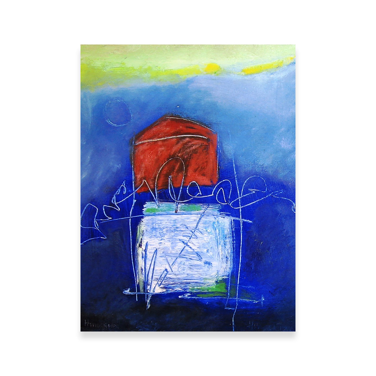 Evening Blues II Wall Art