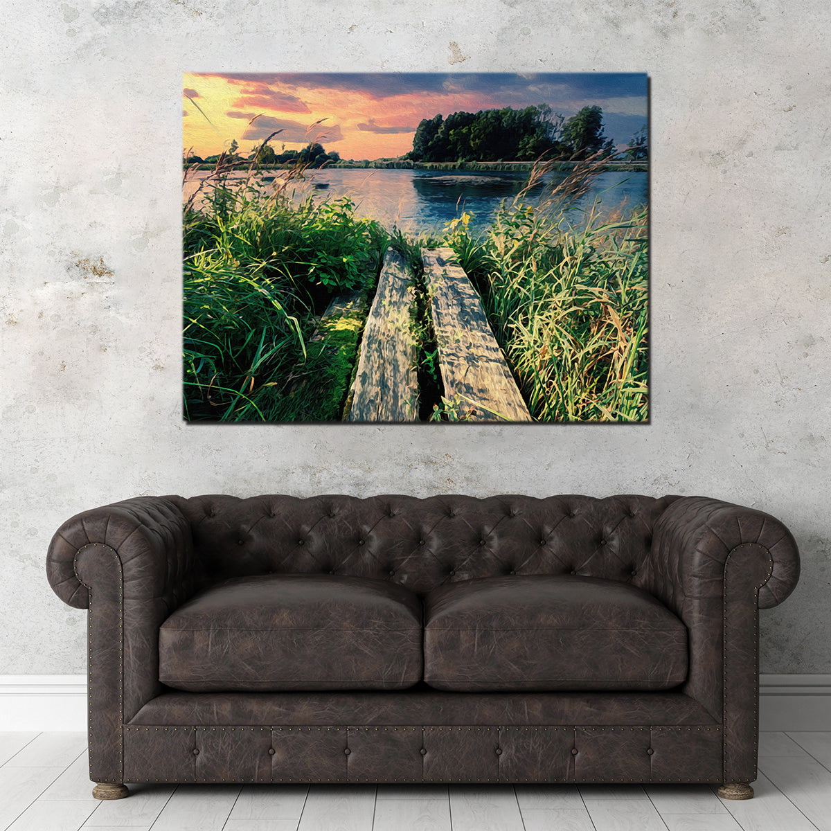 Evening Swim Wall Art