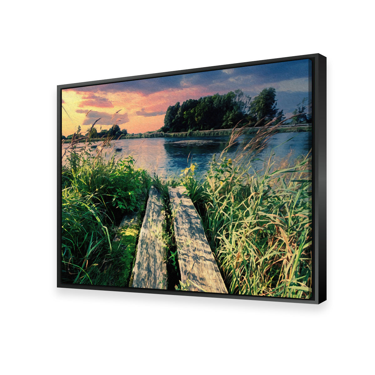 Evening Swim Wall Art