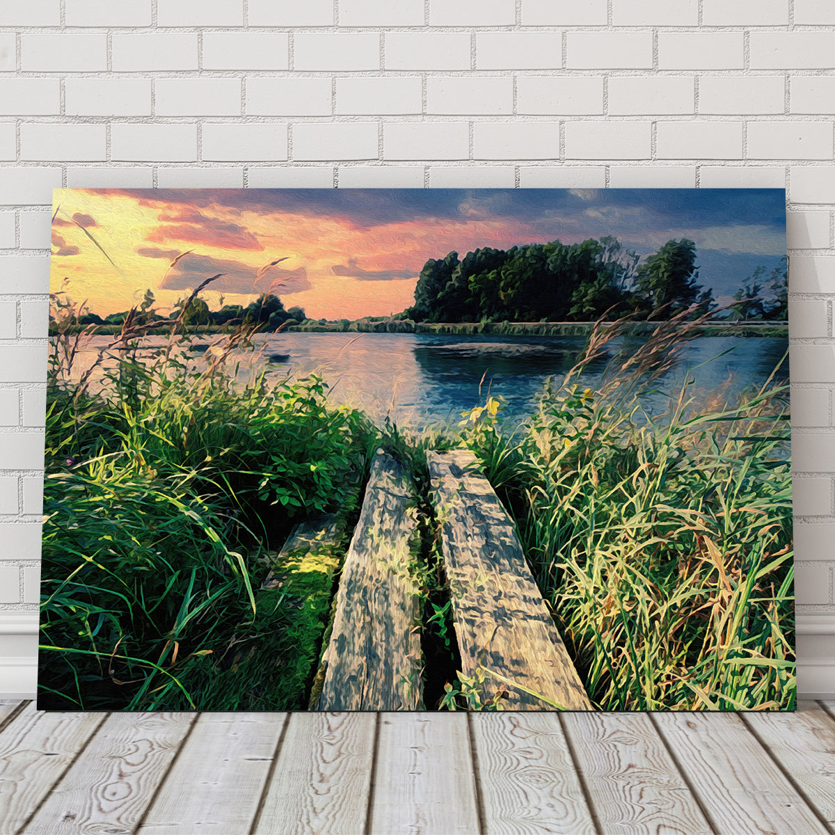 Evening Swim Wall Art