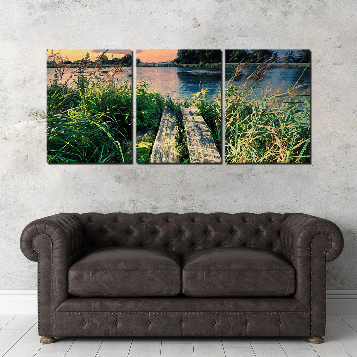 Evening Swim Wall Art