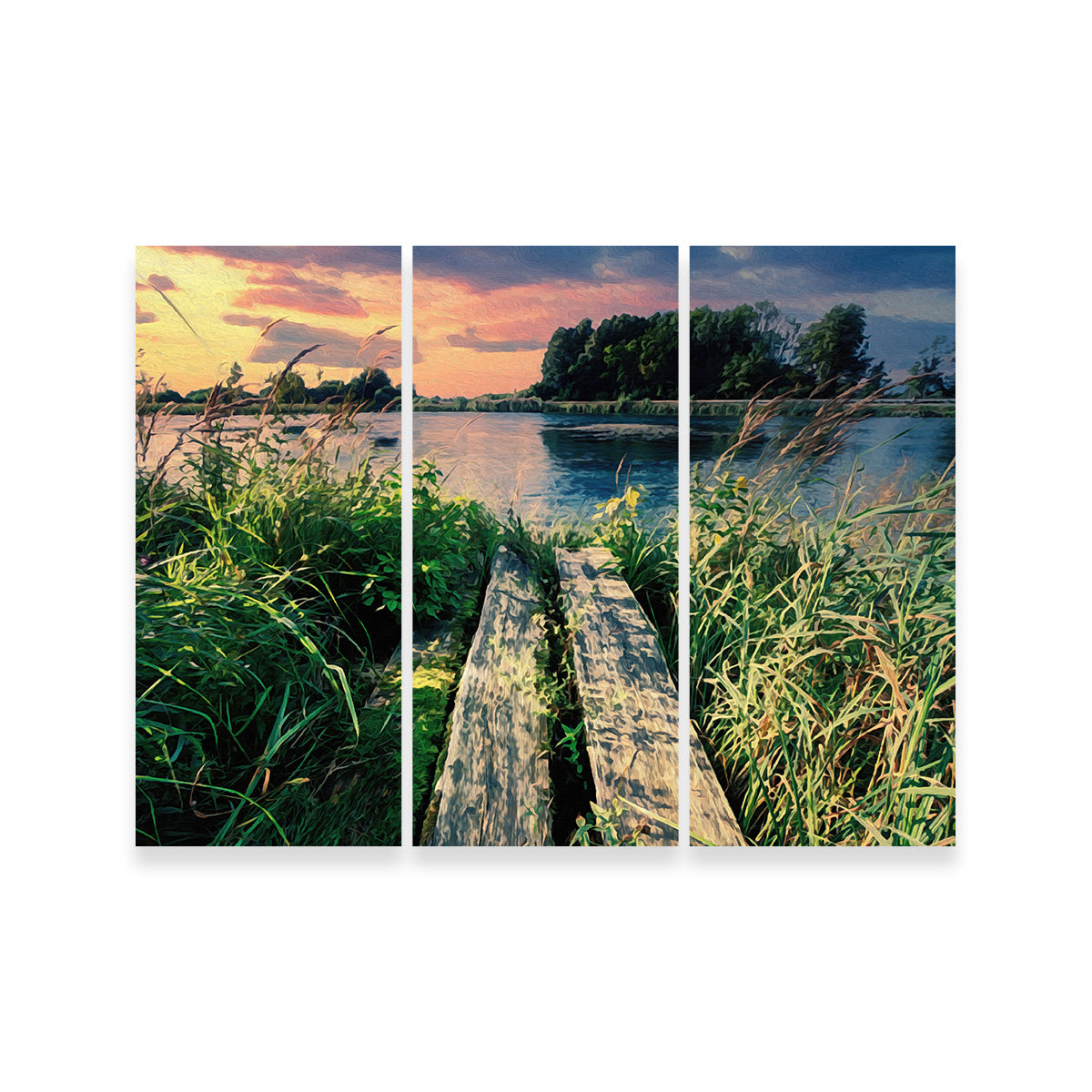 Evening Swim Wall Art