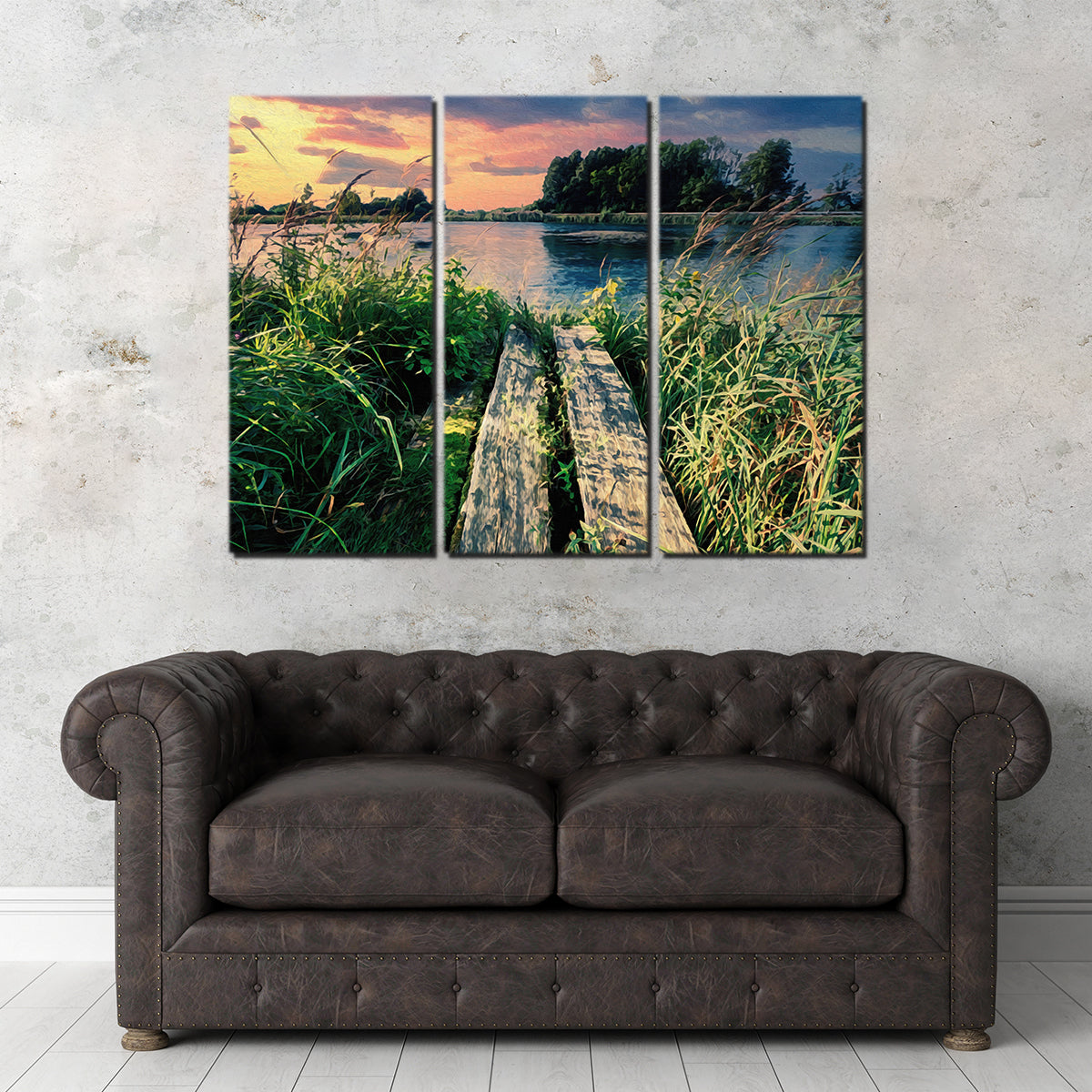 Evening Swim Wall Art