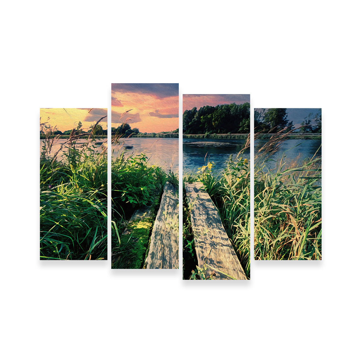 Evening Swim Wall Art