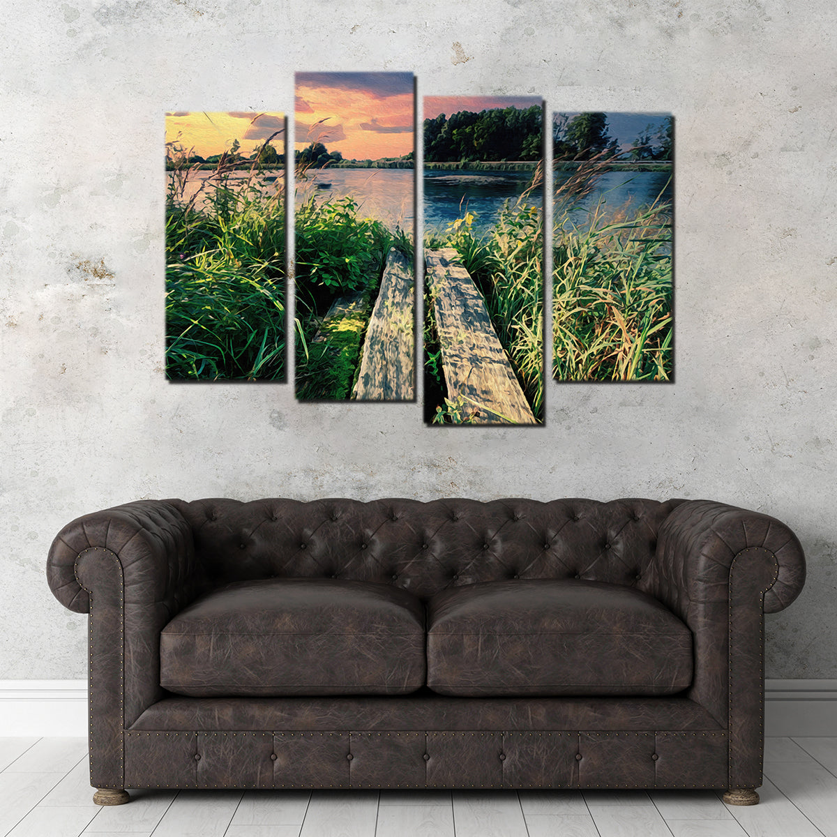 Evening Swim Wall Art