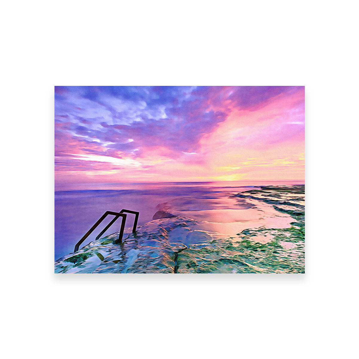 Fair Skies and Calm Sea Wall Art