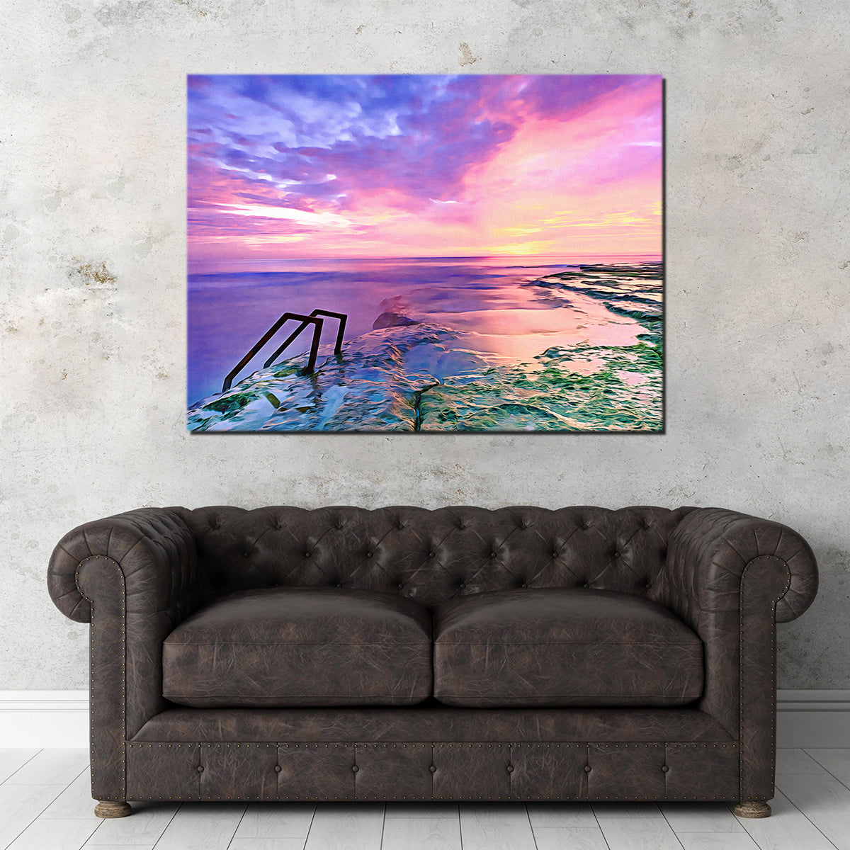 Fair Skies and Calm Sea Wall Art