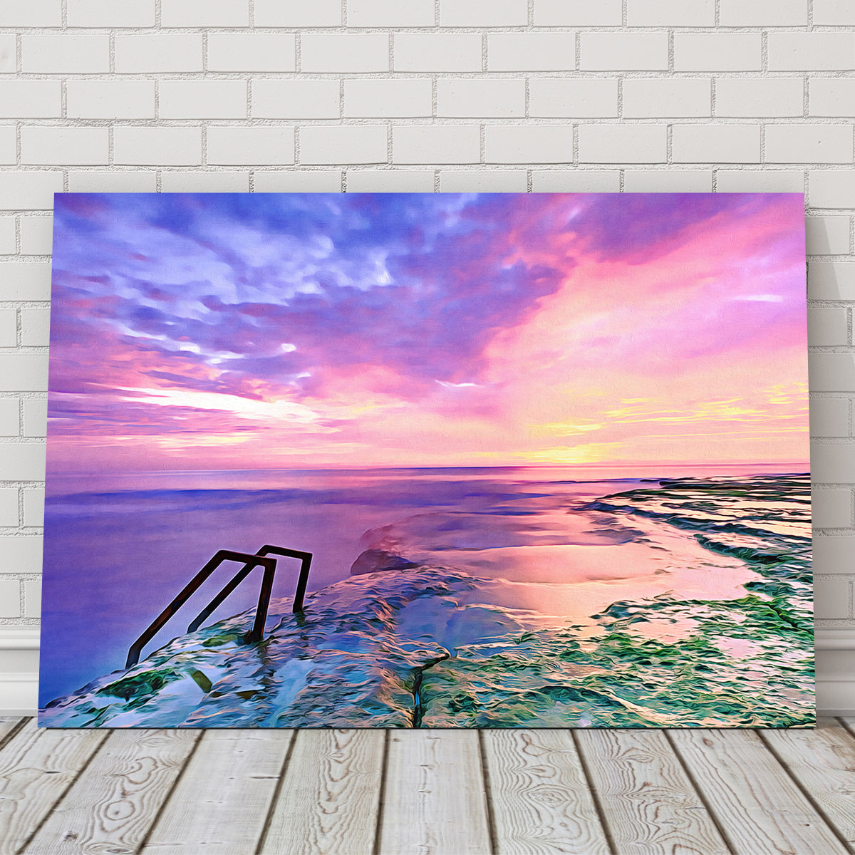 Fair Skies and Calm Sea Wall Art