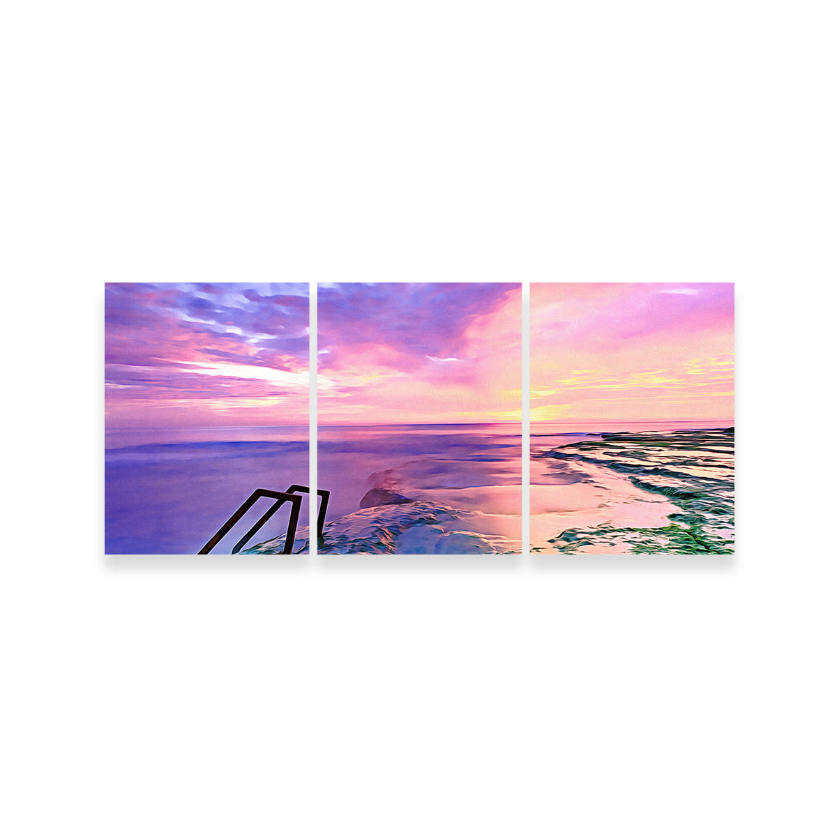 Fair Skies and Calm Sea Wall Art