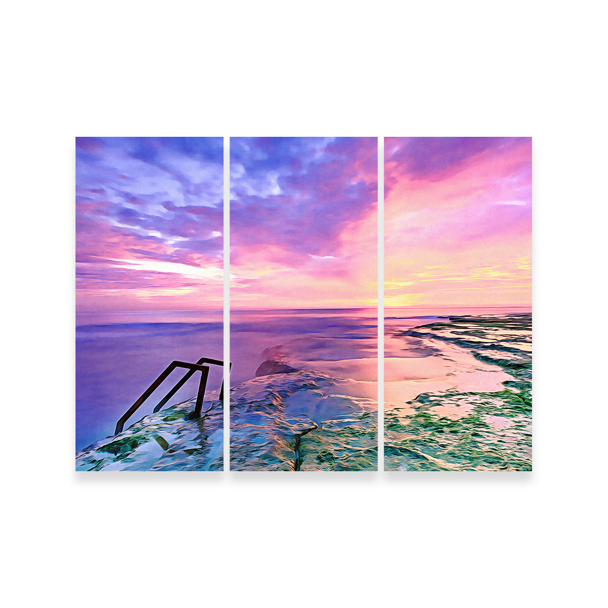 Fair Skies and Calm Sea Wall Art