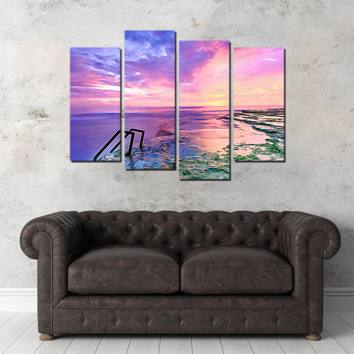 Fair Skies and Calm Sea Wall Art