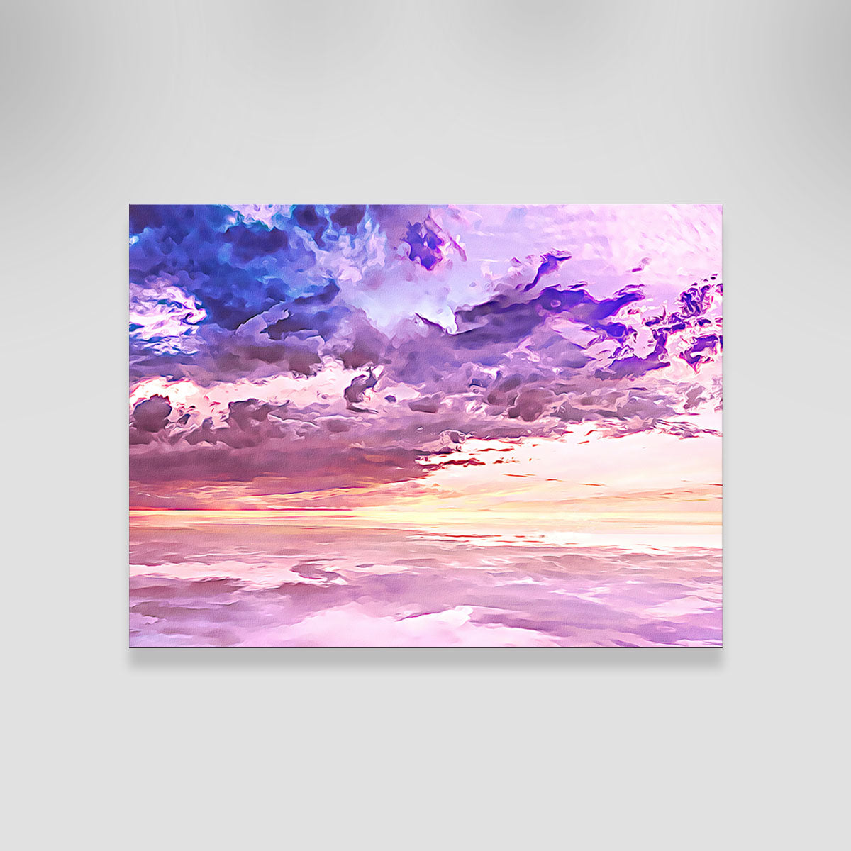 Floating In A Sea Of Clouds Wall Art