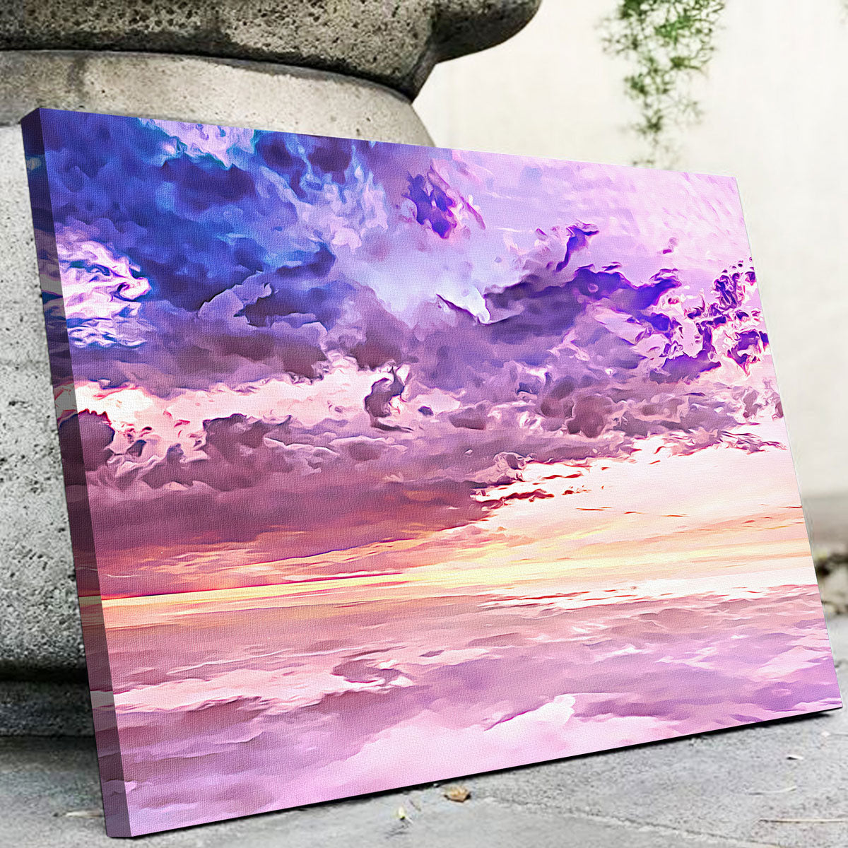 Floating In A Sea Of Clouds Wall Art