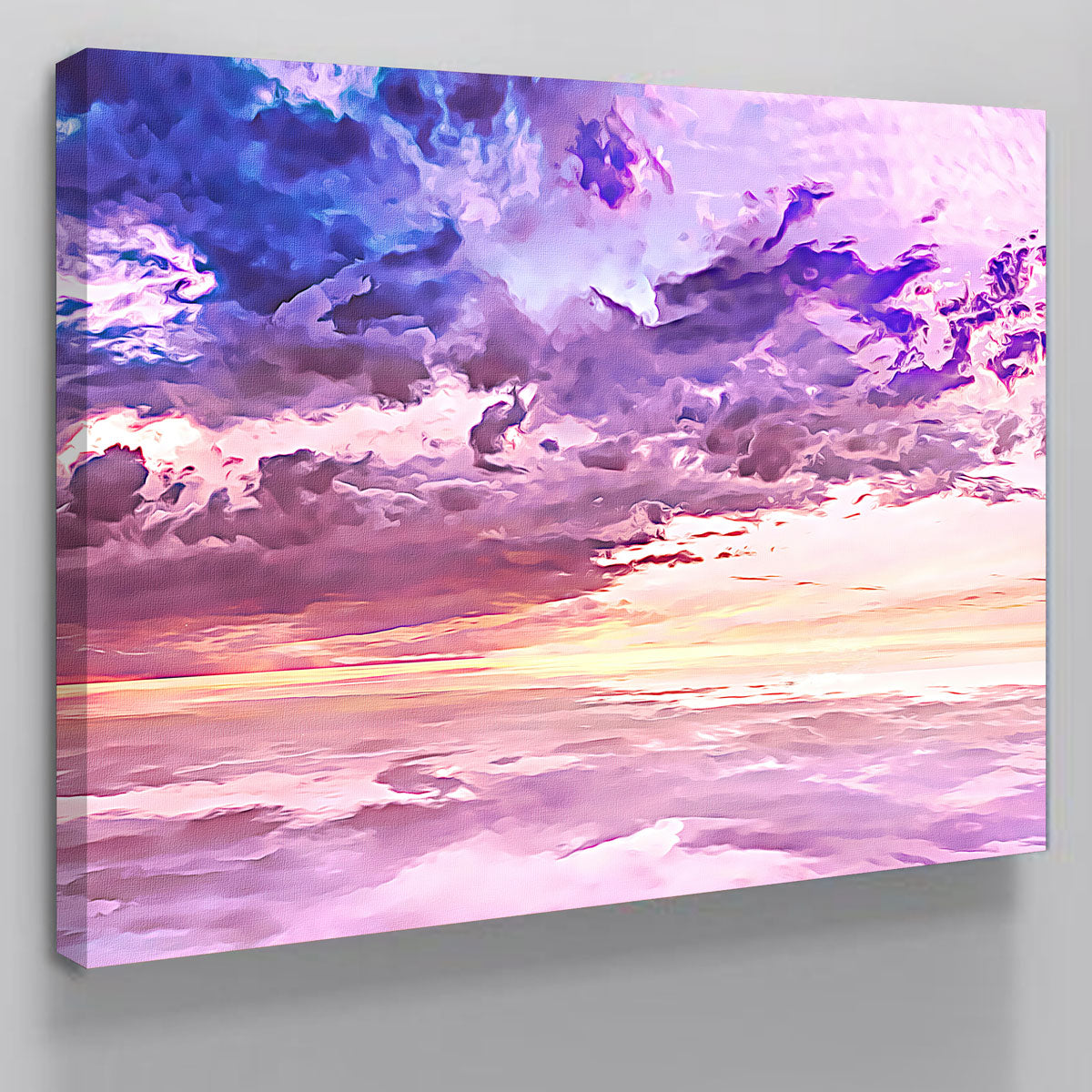 Floating In A Sea Of Clouds Wall Art