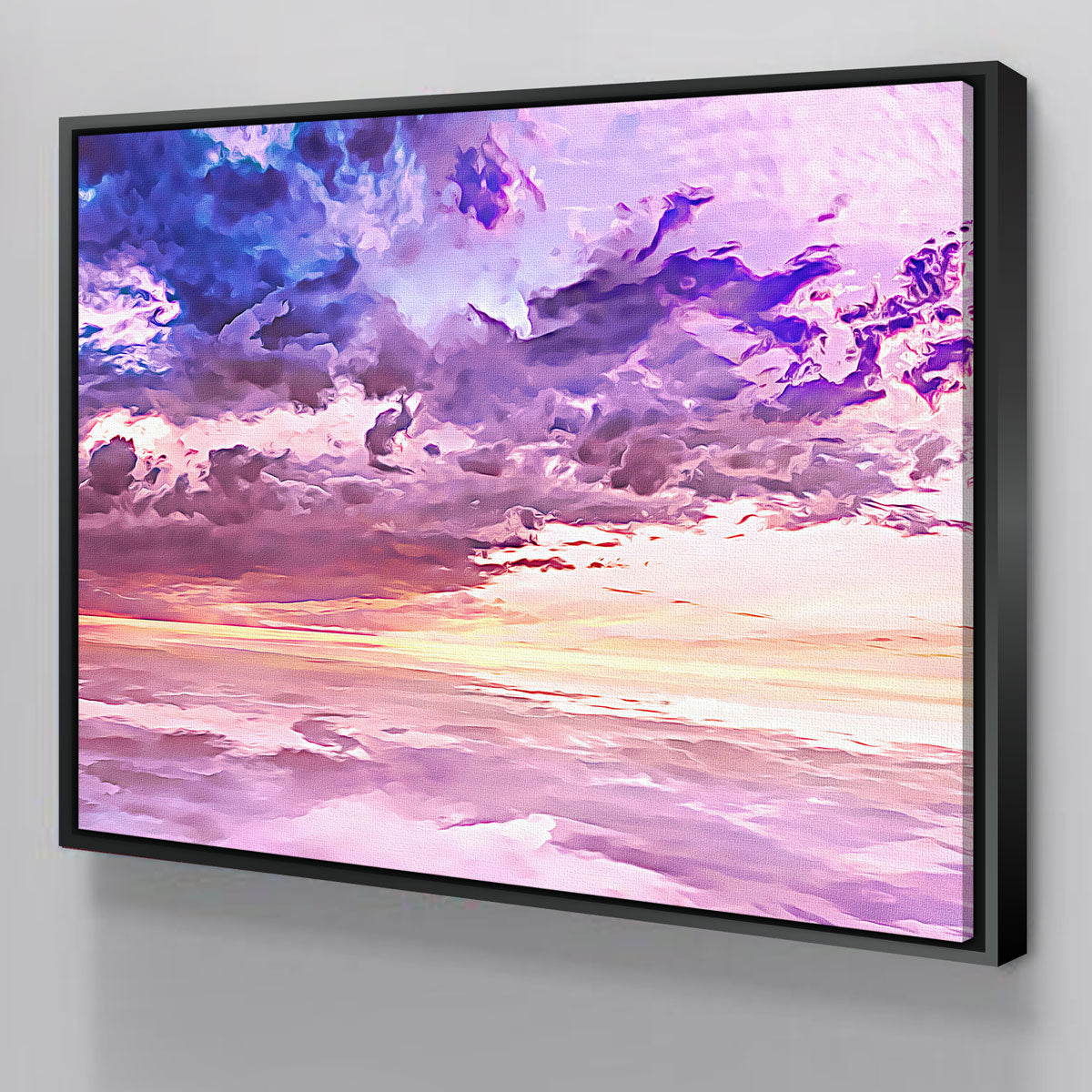 Floating In A Sea Of Clouds Wall Art