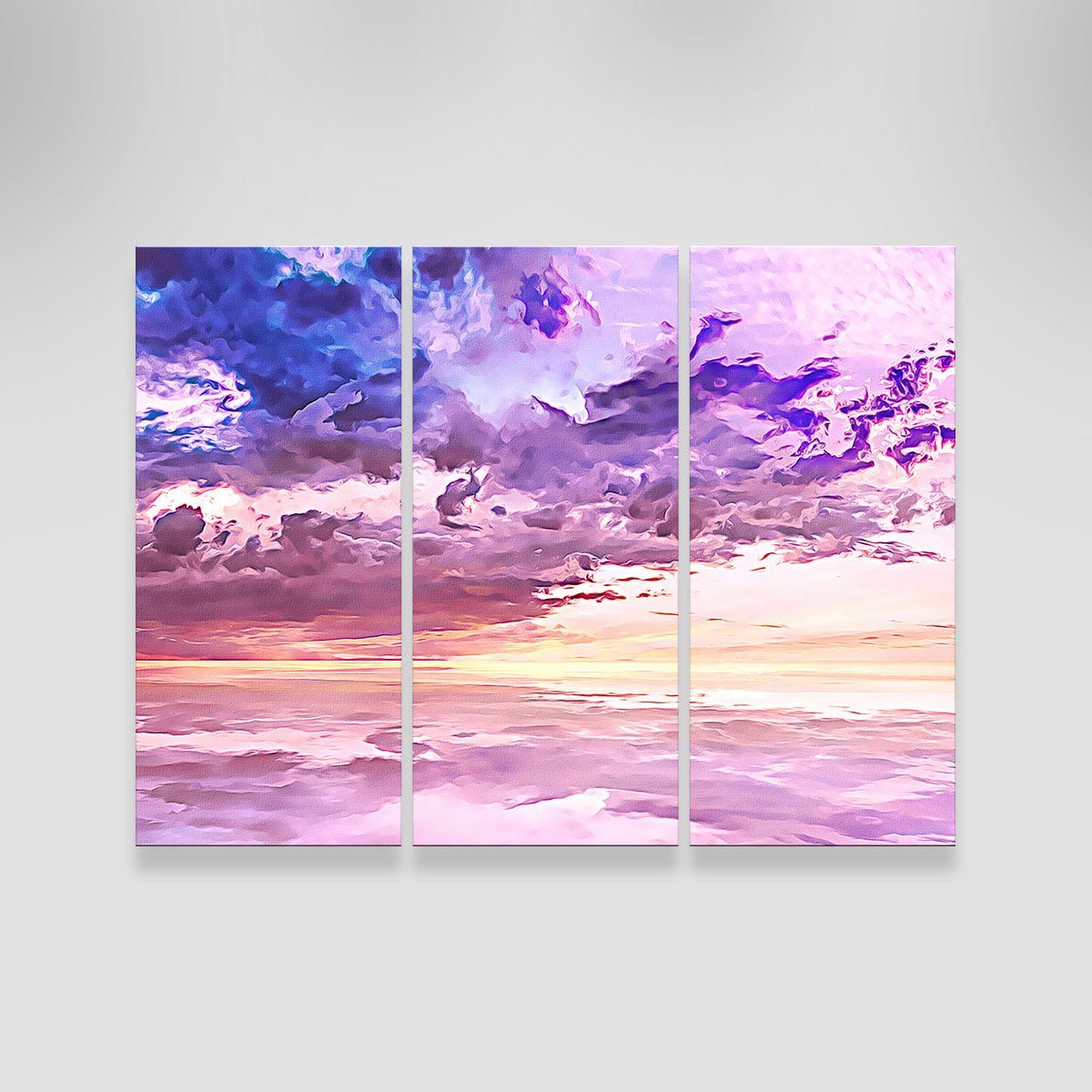 Floating In A Sea Of Clouds Wall Art