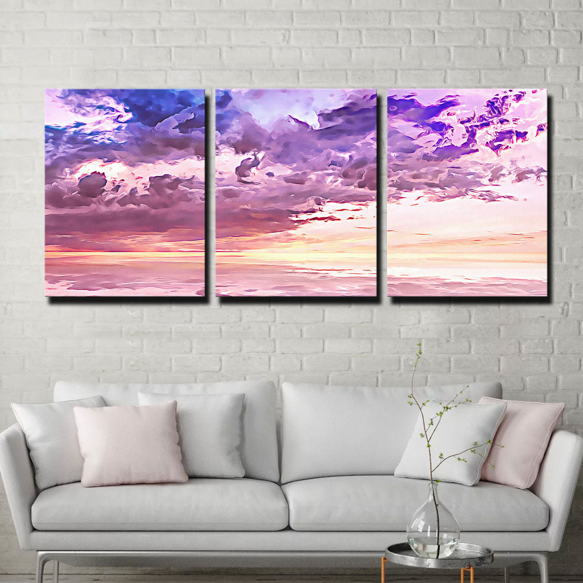 Floating In A Sea Of Clouds Wall Art