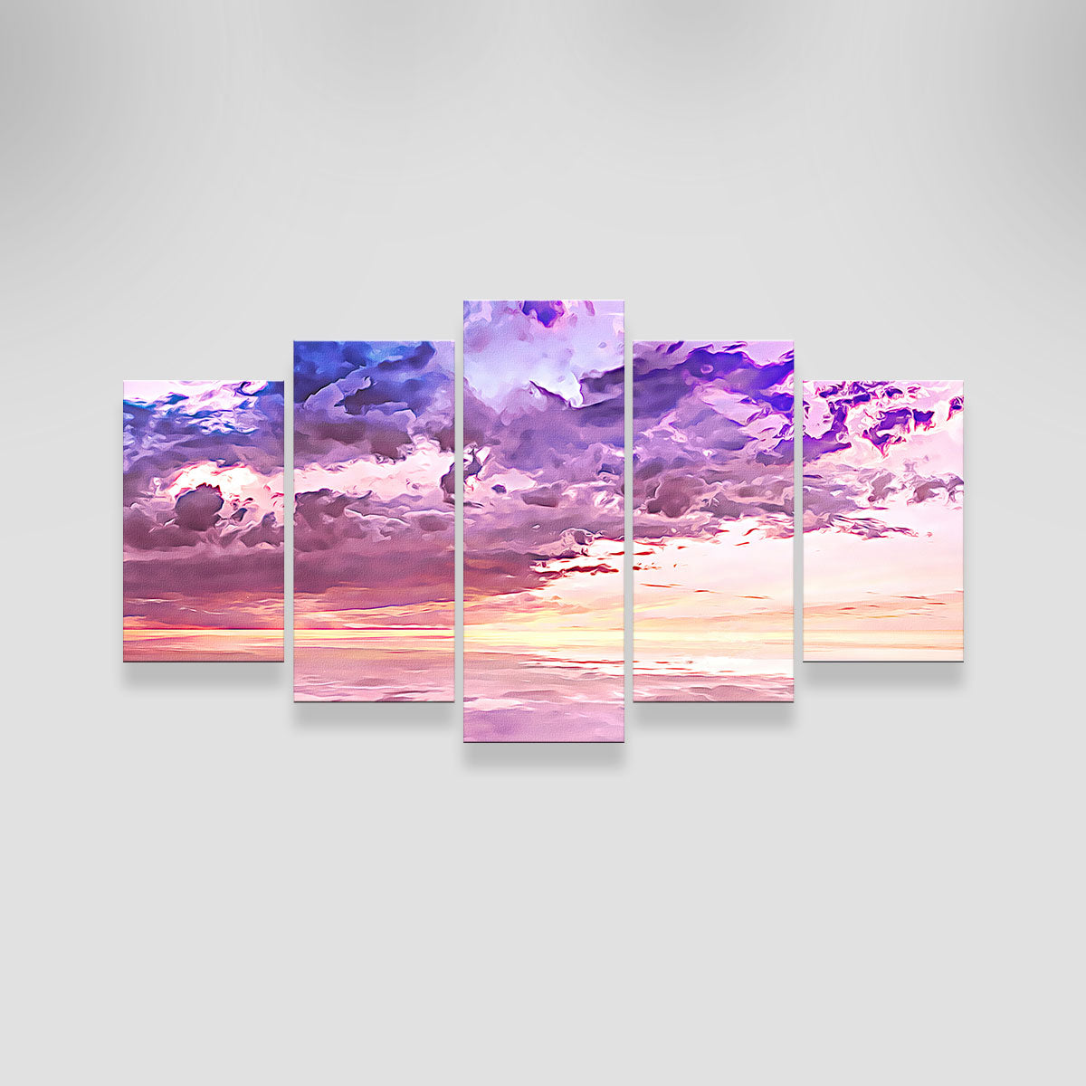 Floating In A Sea Of Clouds Wall Art