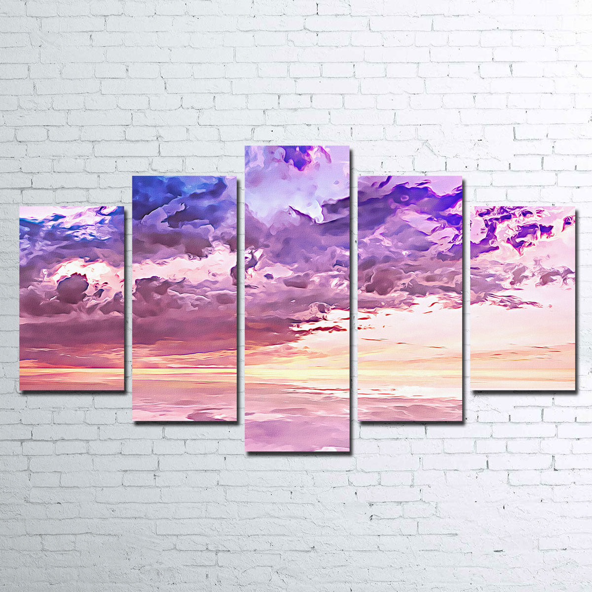 Floating In A Sea Of Clouds Wall Art