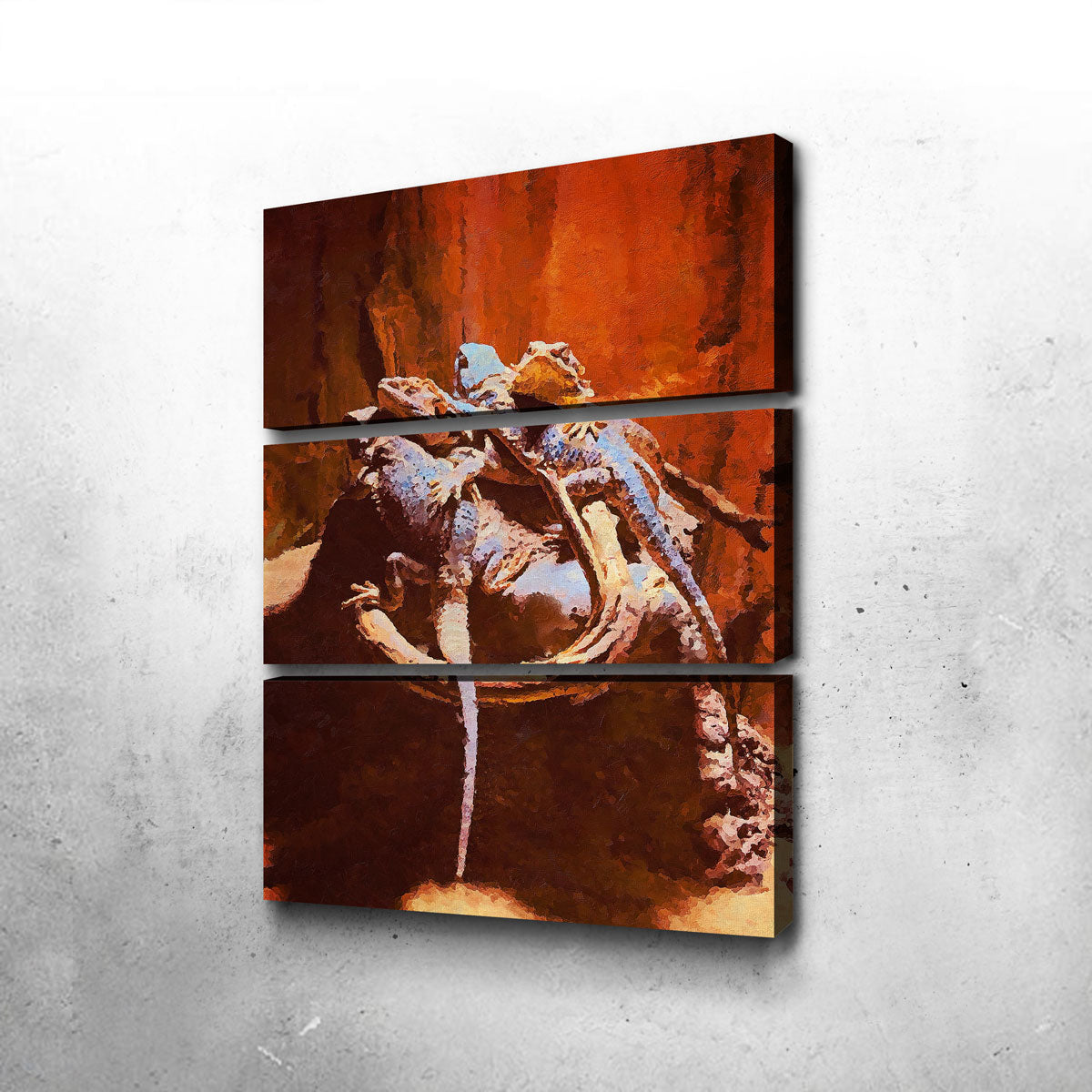 Gecko 2 Painting Wall Art