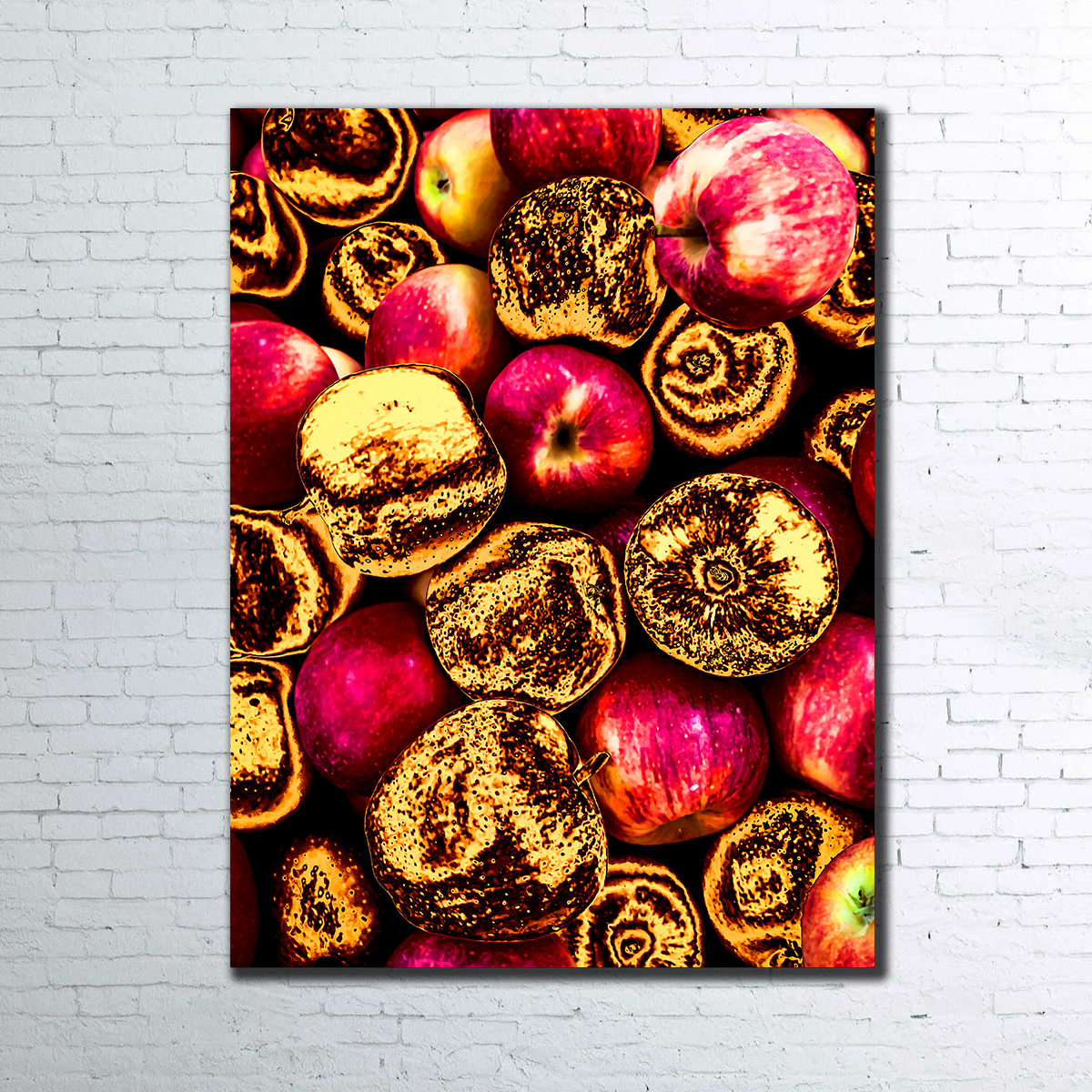 Golden Apples Wall Art