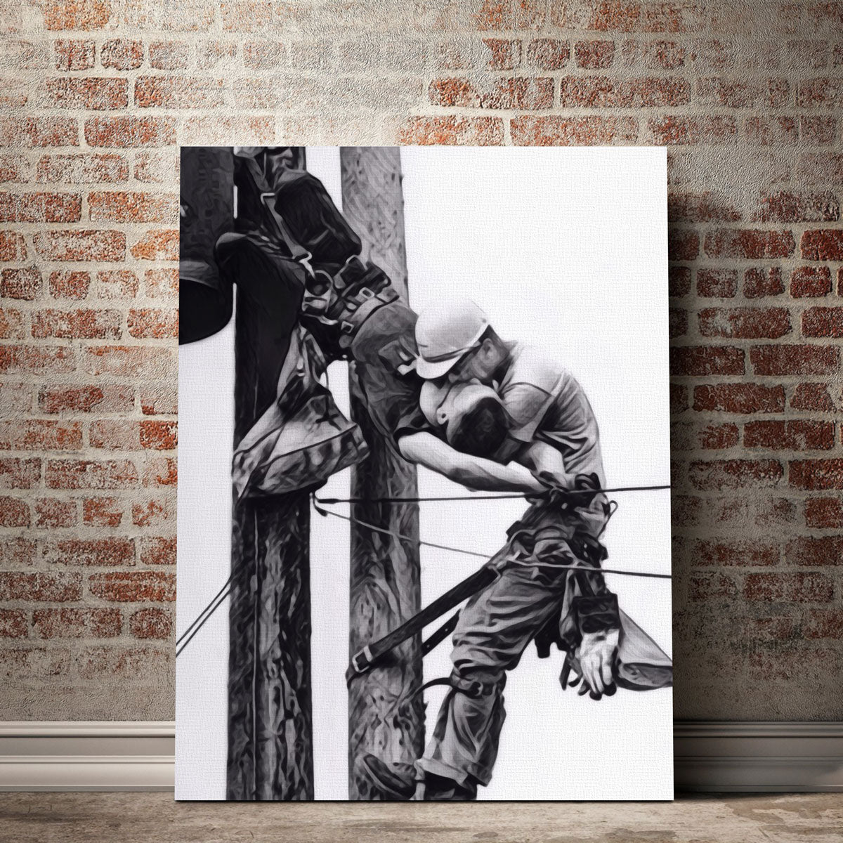 The Kiss of Life Canvas Wall Art