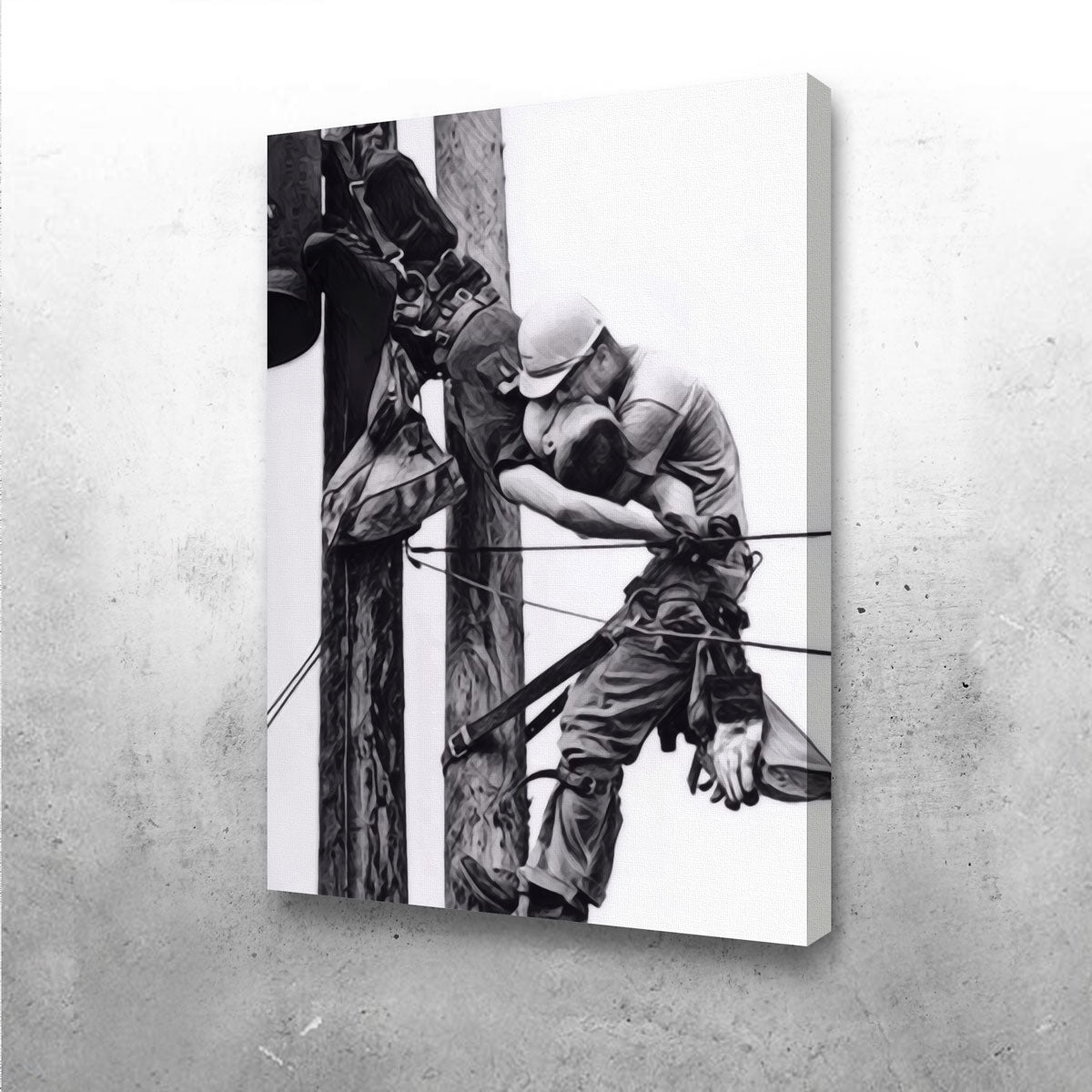 The Kiss of Life Canvas Wall Art