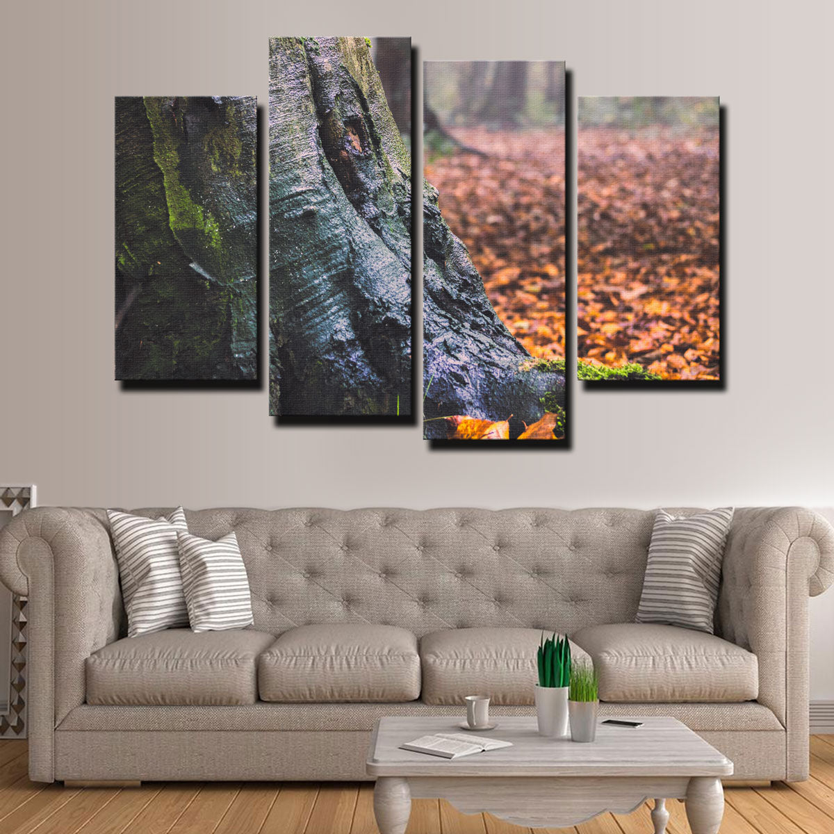 Weathered Trunk Wall Art