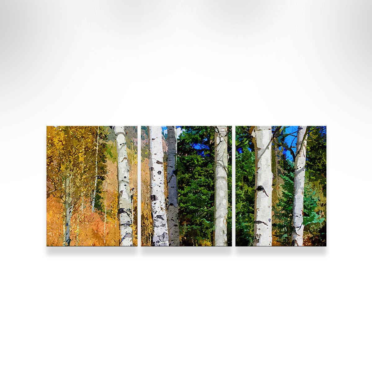 Hillside Aspen Grove Wall Art