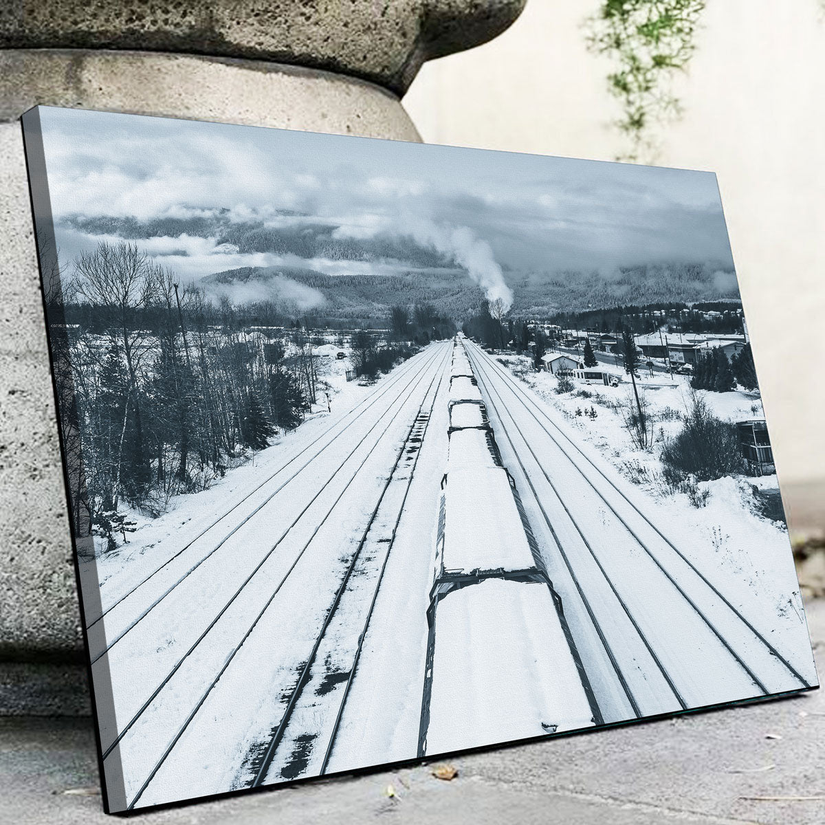 Industrial Overpass Wall Art