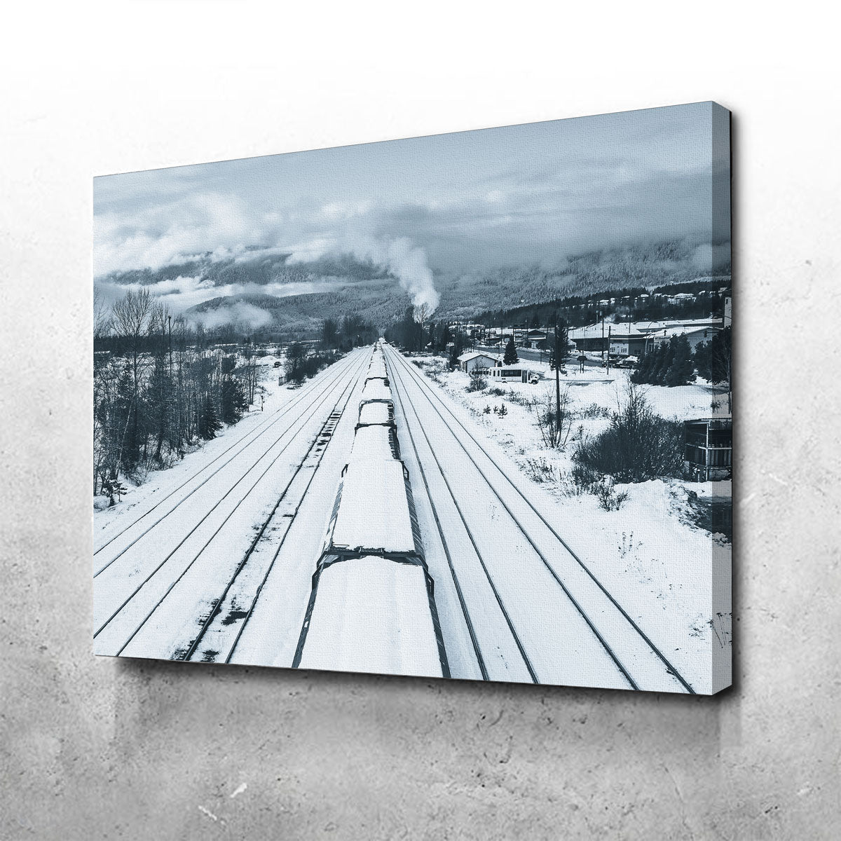 Industrial Overpass Wall Art