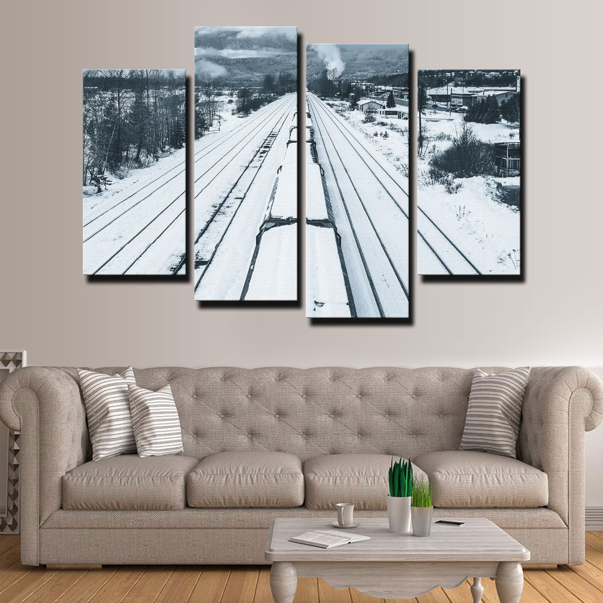 Industrial Overpass Wall Art