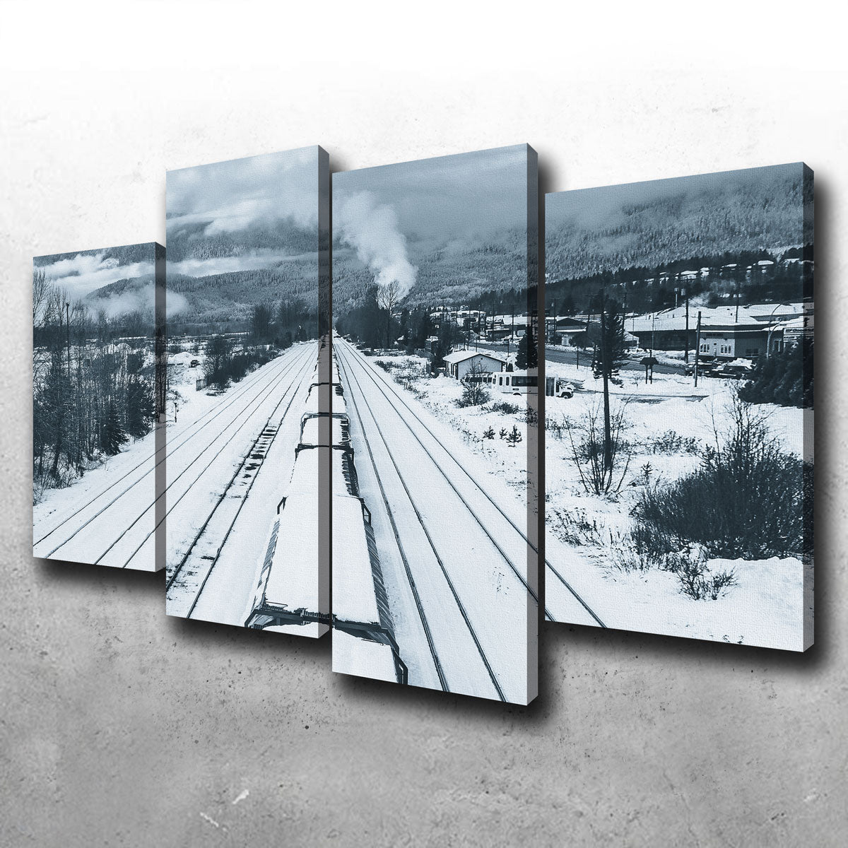Industrial Overpass Wall Art