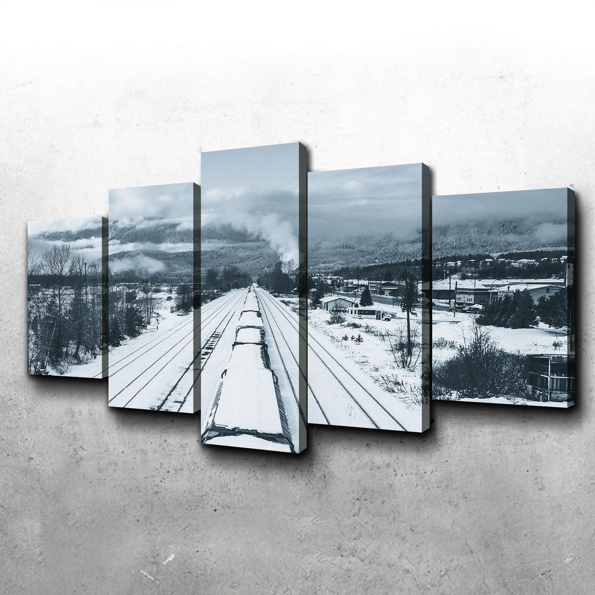 Industrial Overpass Wall Art