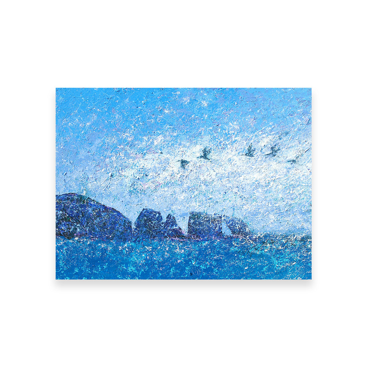 Island Mist Large Wall Art