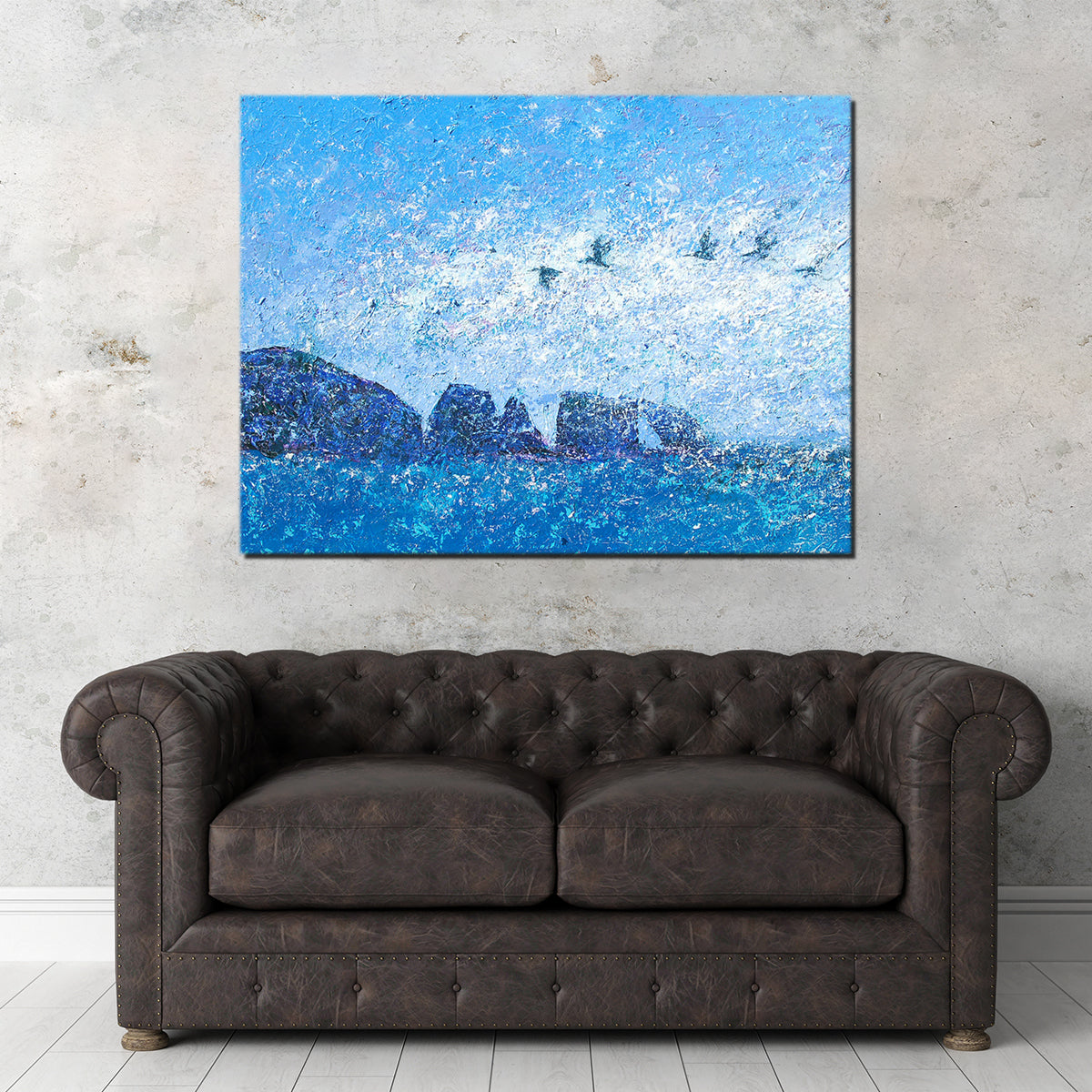Island Mist Large Wall Art