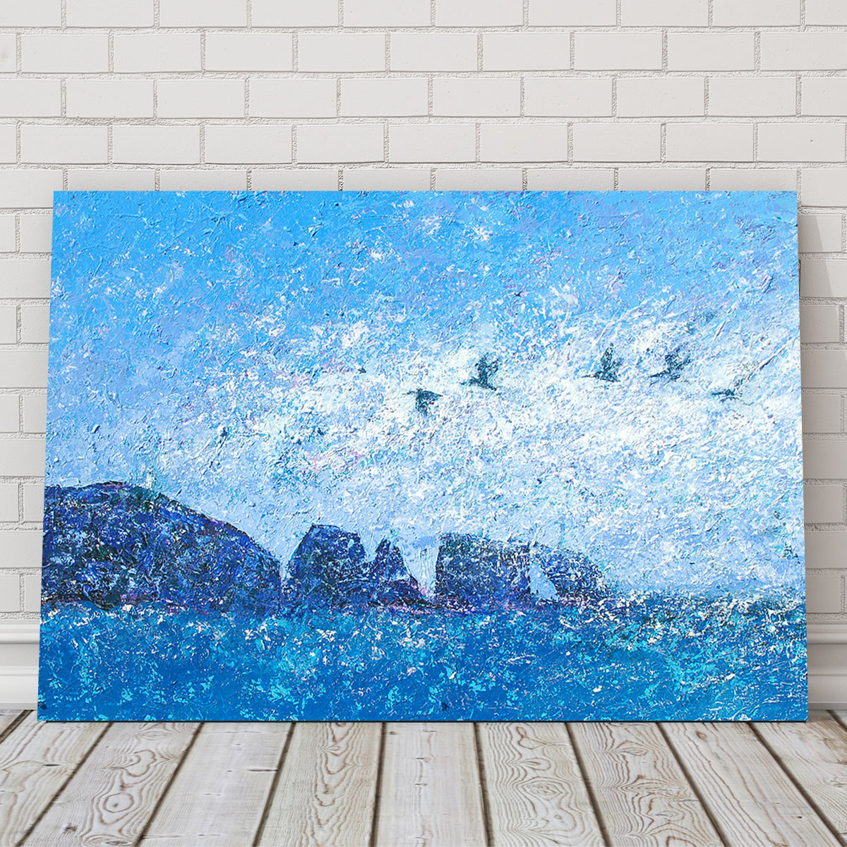 Island Mist Large Wall Art
