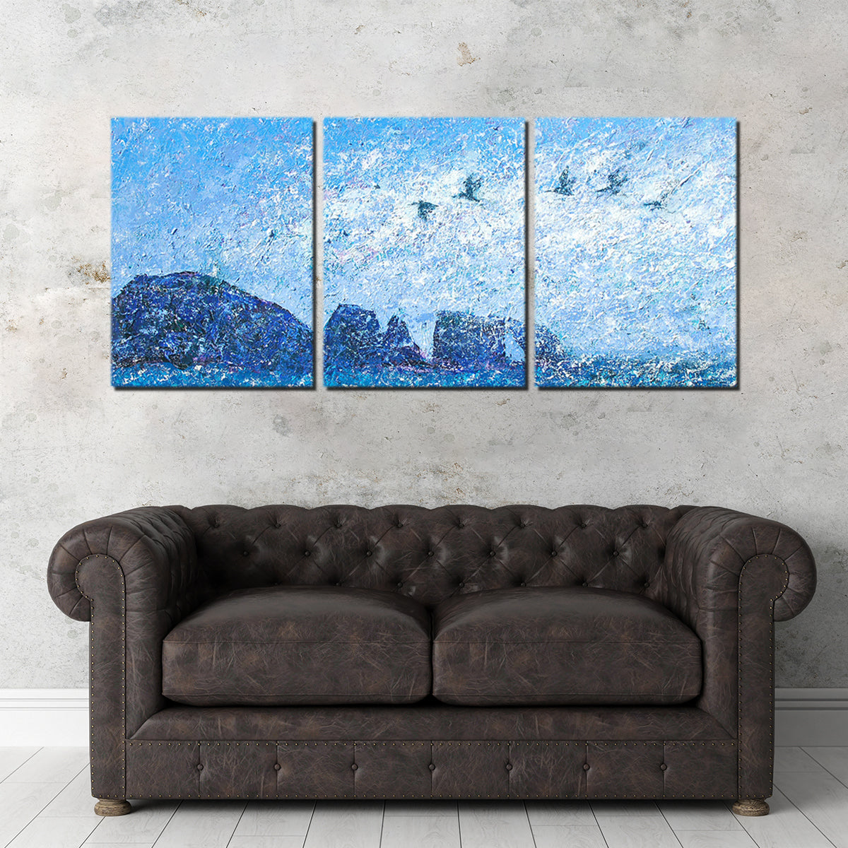 Island Mist Large Wall Art