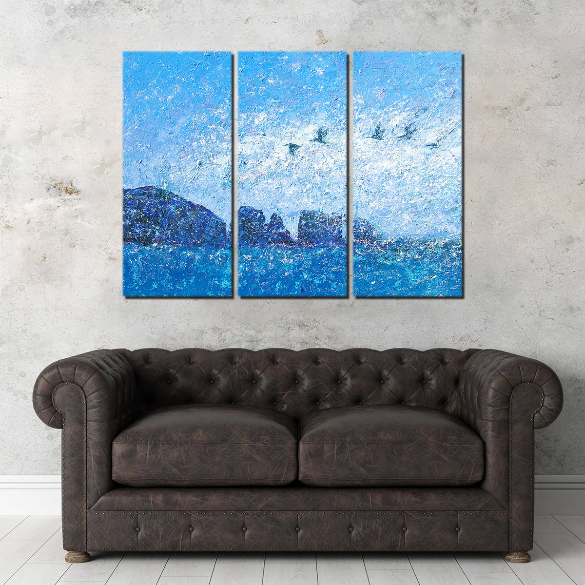 Island Mist Large Wall Art
