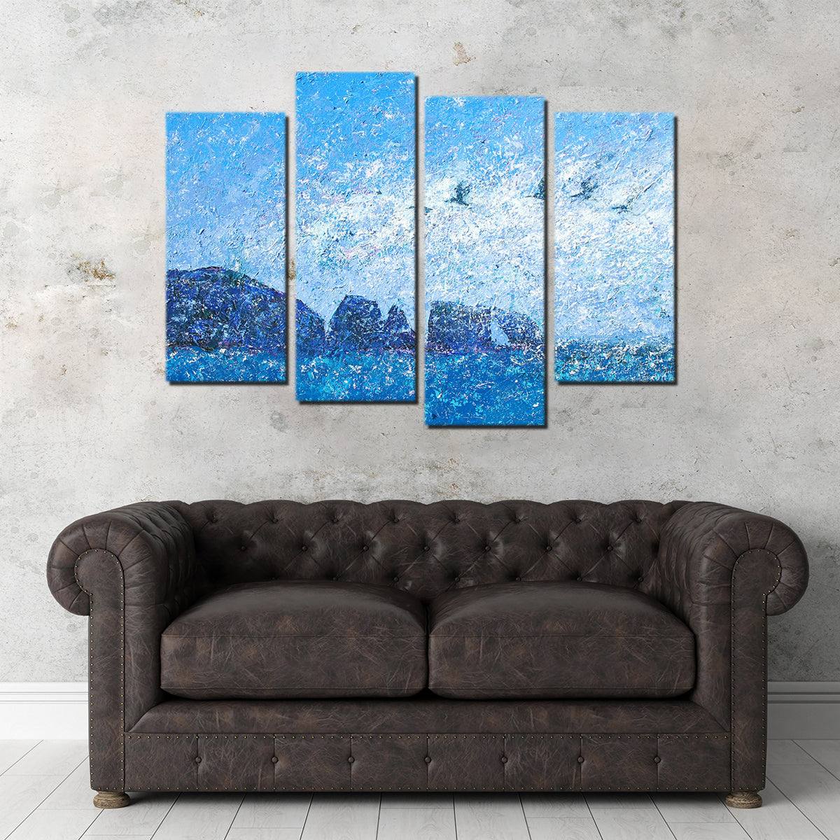 Island Mist Large Wall Art