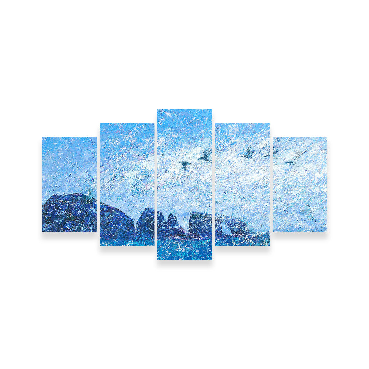 Island Mist Large Wall Art