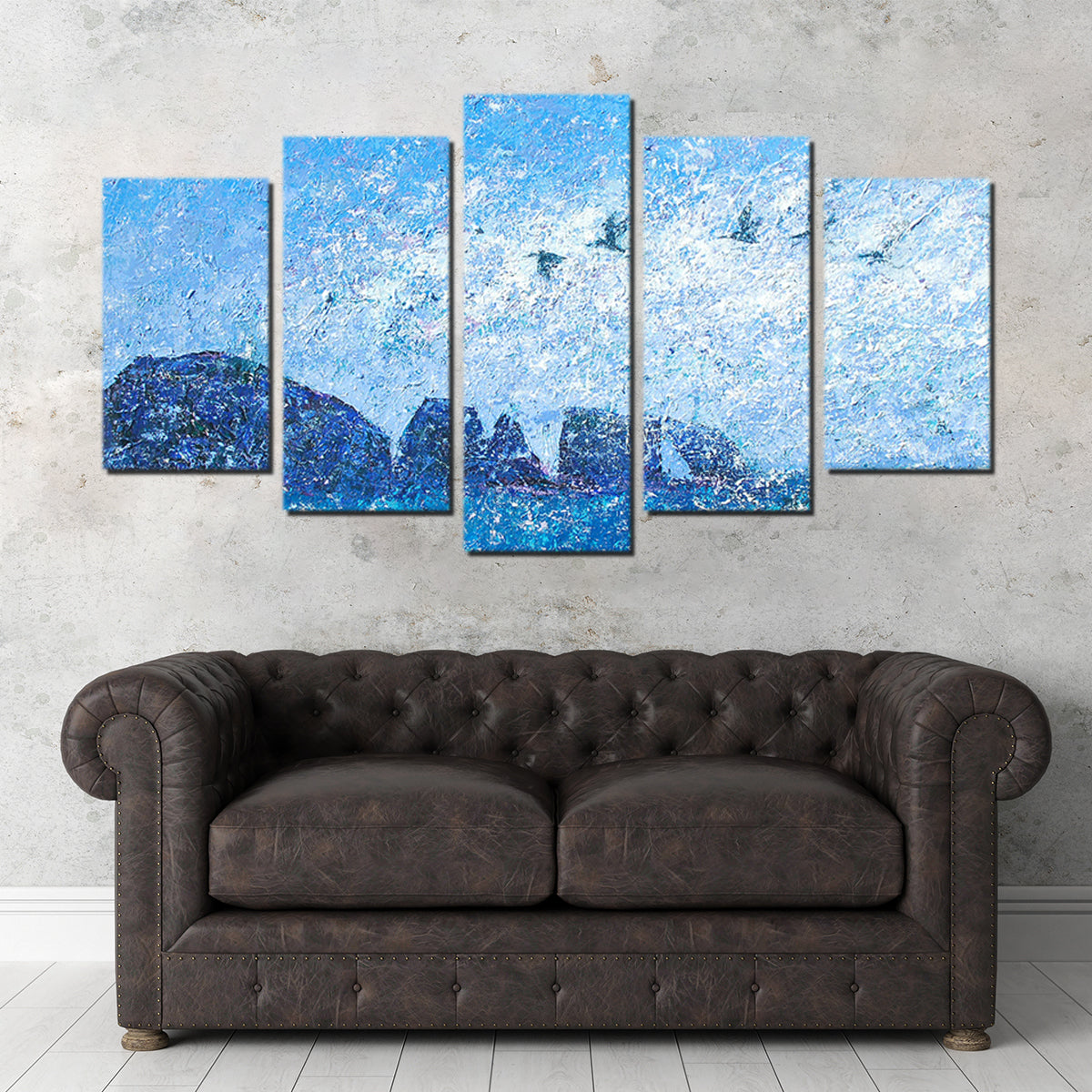 Island Mist Large Wall Art