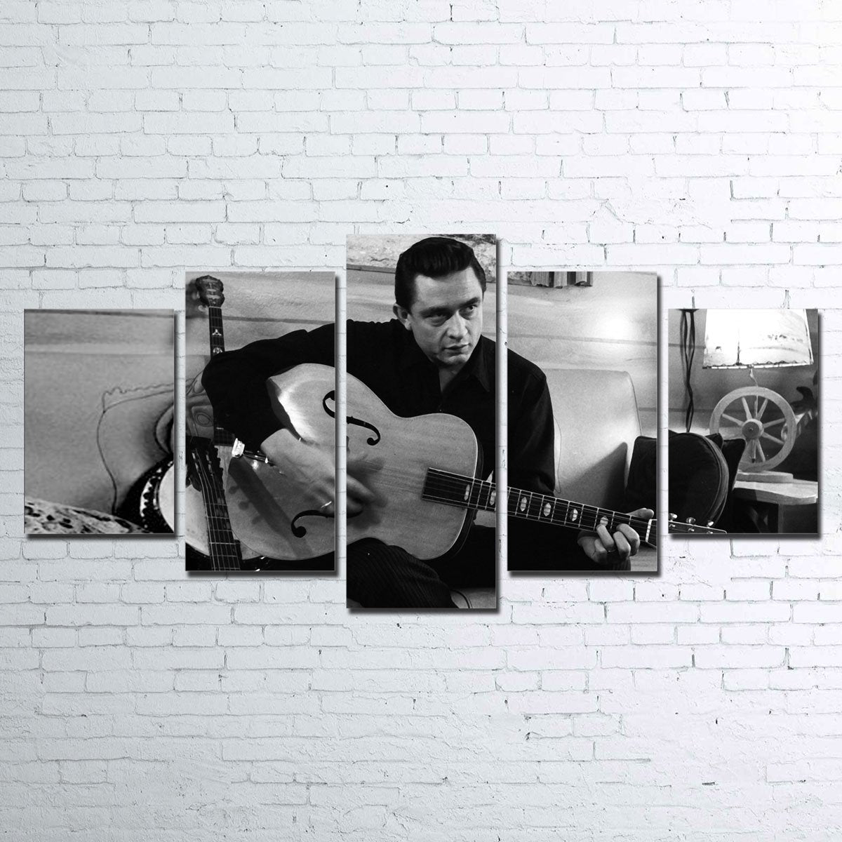 The Man in Black 5 Piece Wall Art