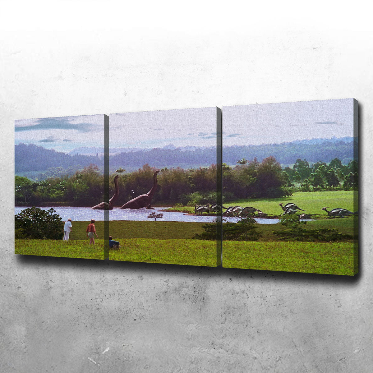 Welcome to Jurassic Park Wall Art