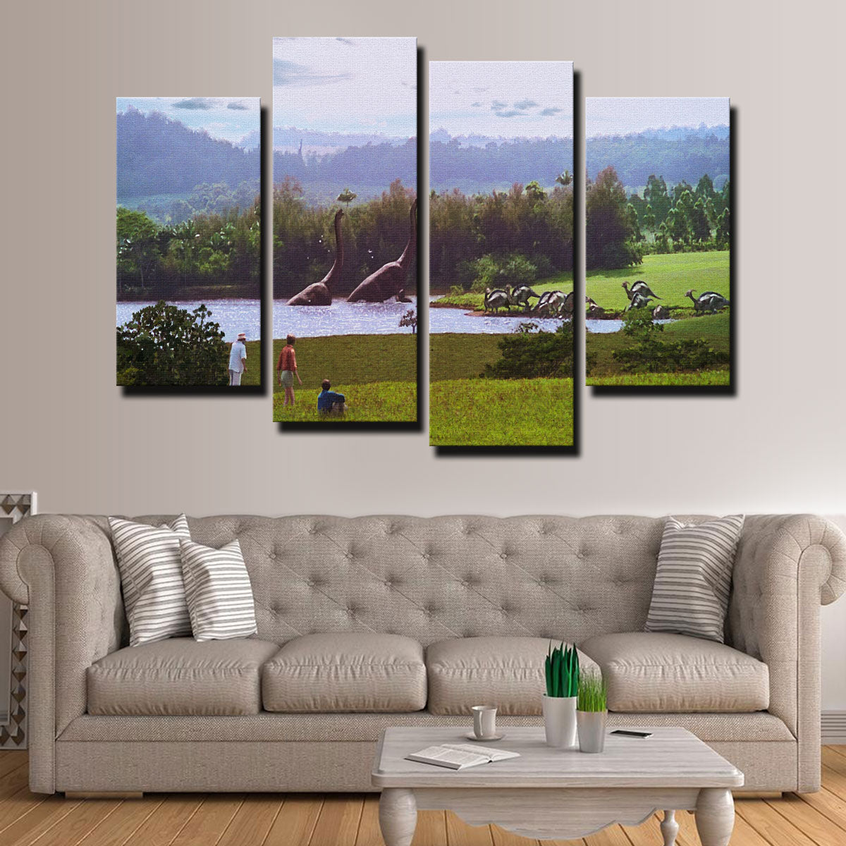 Welcome to Jurassic Park Wall Art